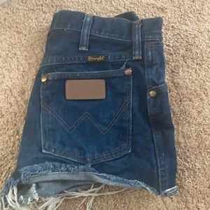 Vintage wrangler shorts